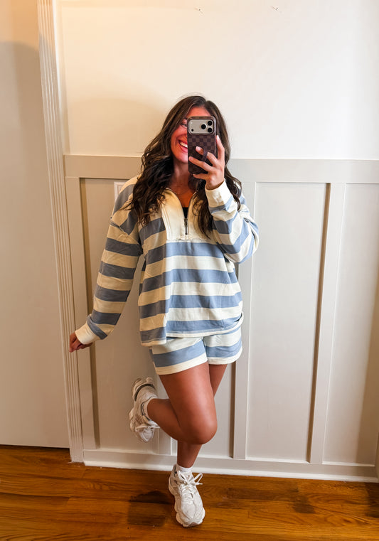 Briar Striped Knit PULLOVER