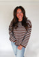 Meadow Striped Oversized Sweater