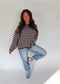 Meadow Striped Oversized Sweater