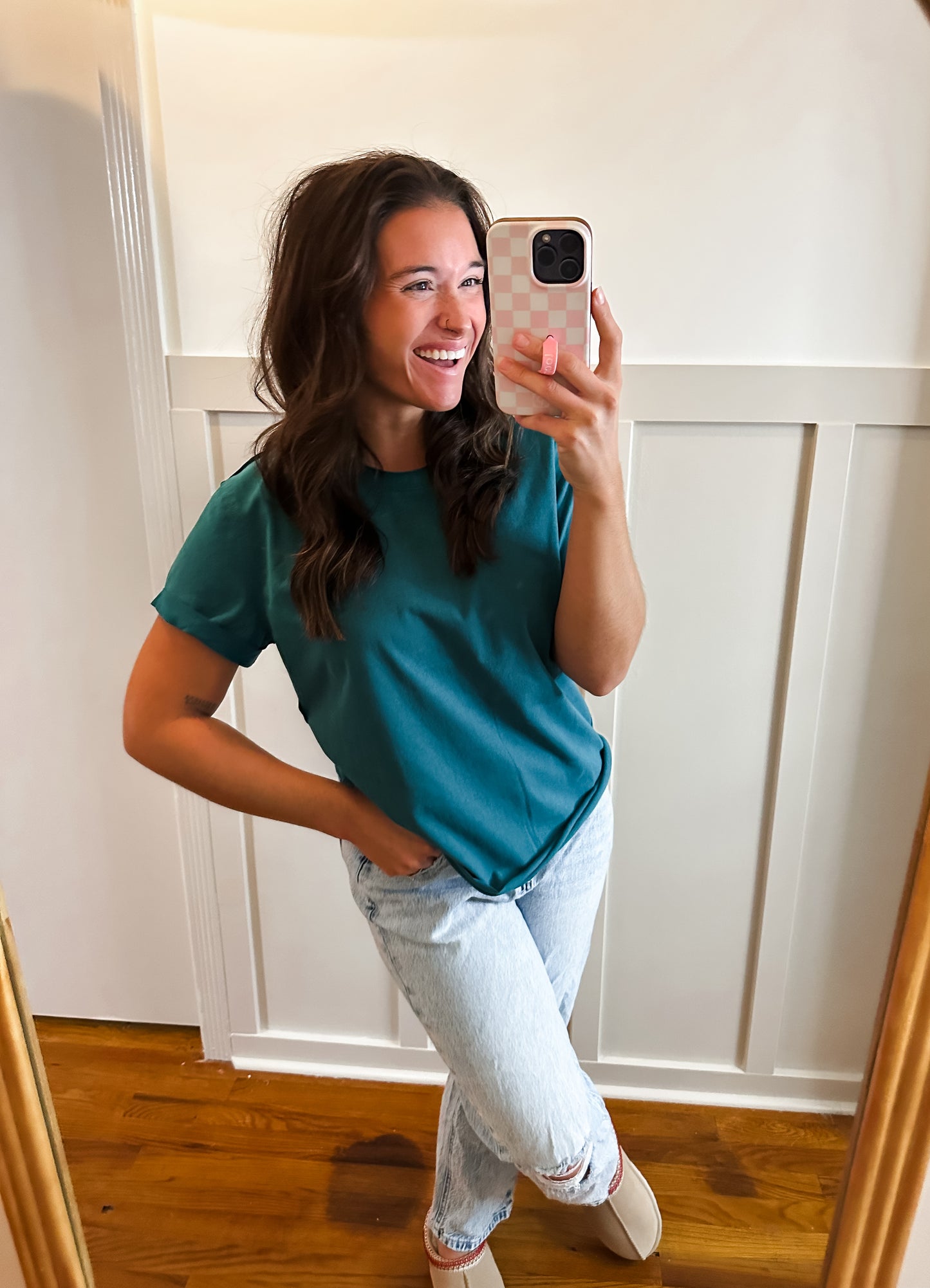 Teal Mali Tee