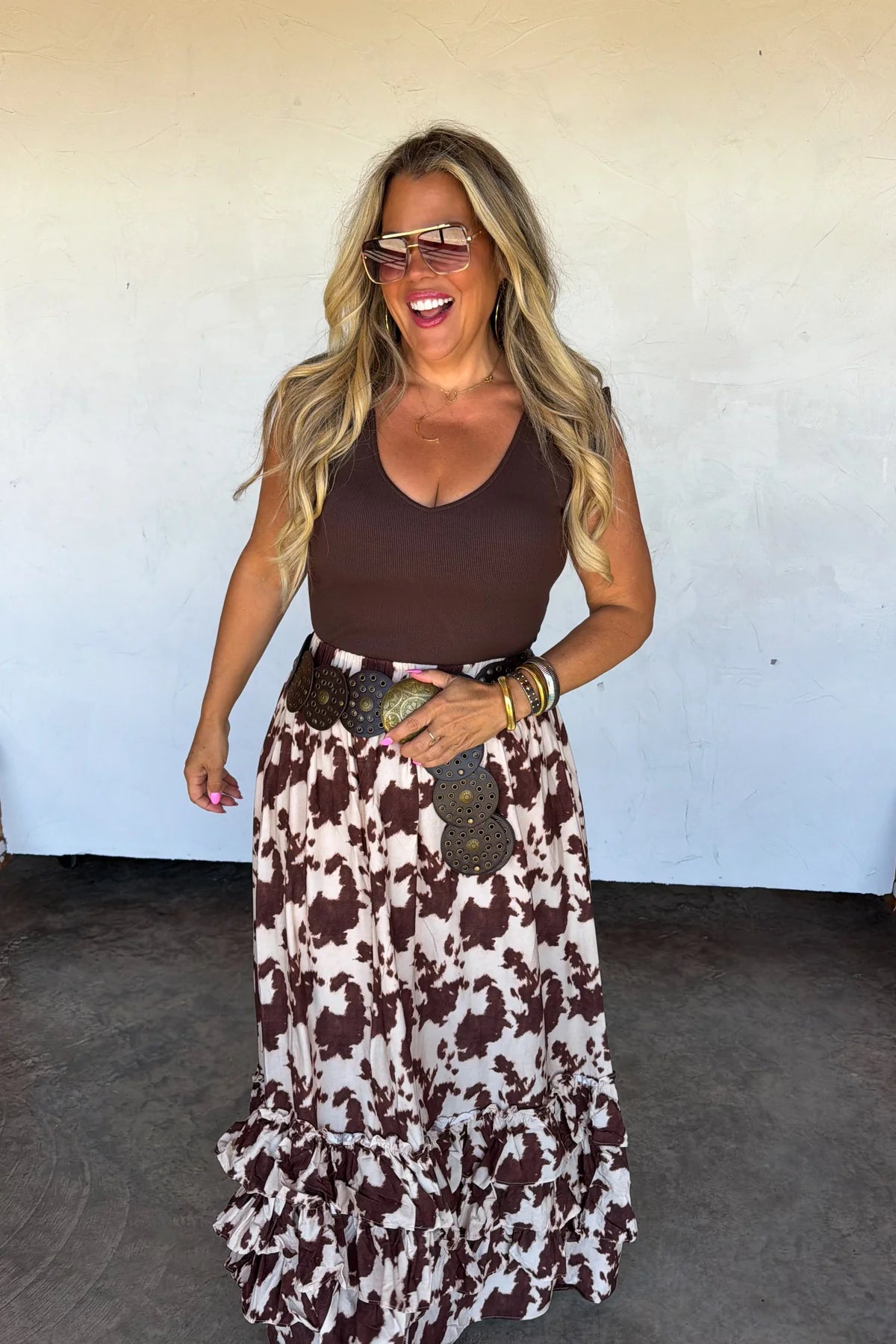PREORDER- WANDER WEST MAXI SKIRT