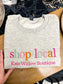 PRE-ORDER Shop Local Kate Willow Boutique Embroidered Crewneck