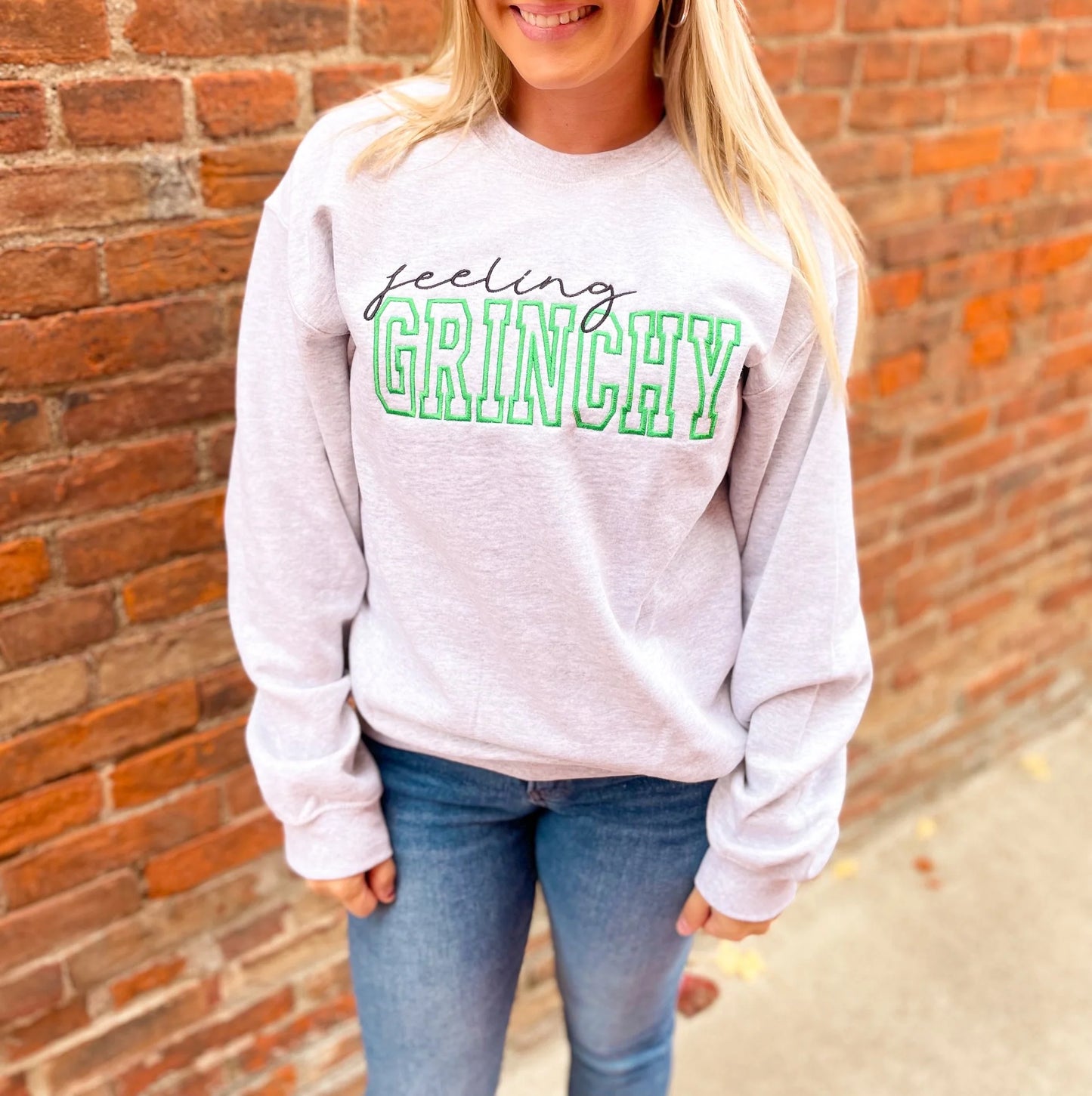 PRE-ORDER Christmas Embroidered Crewneck