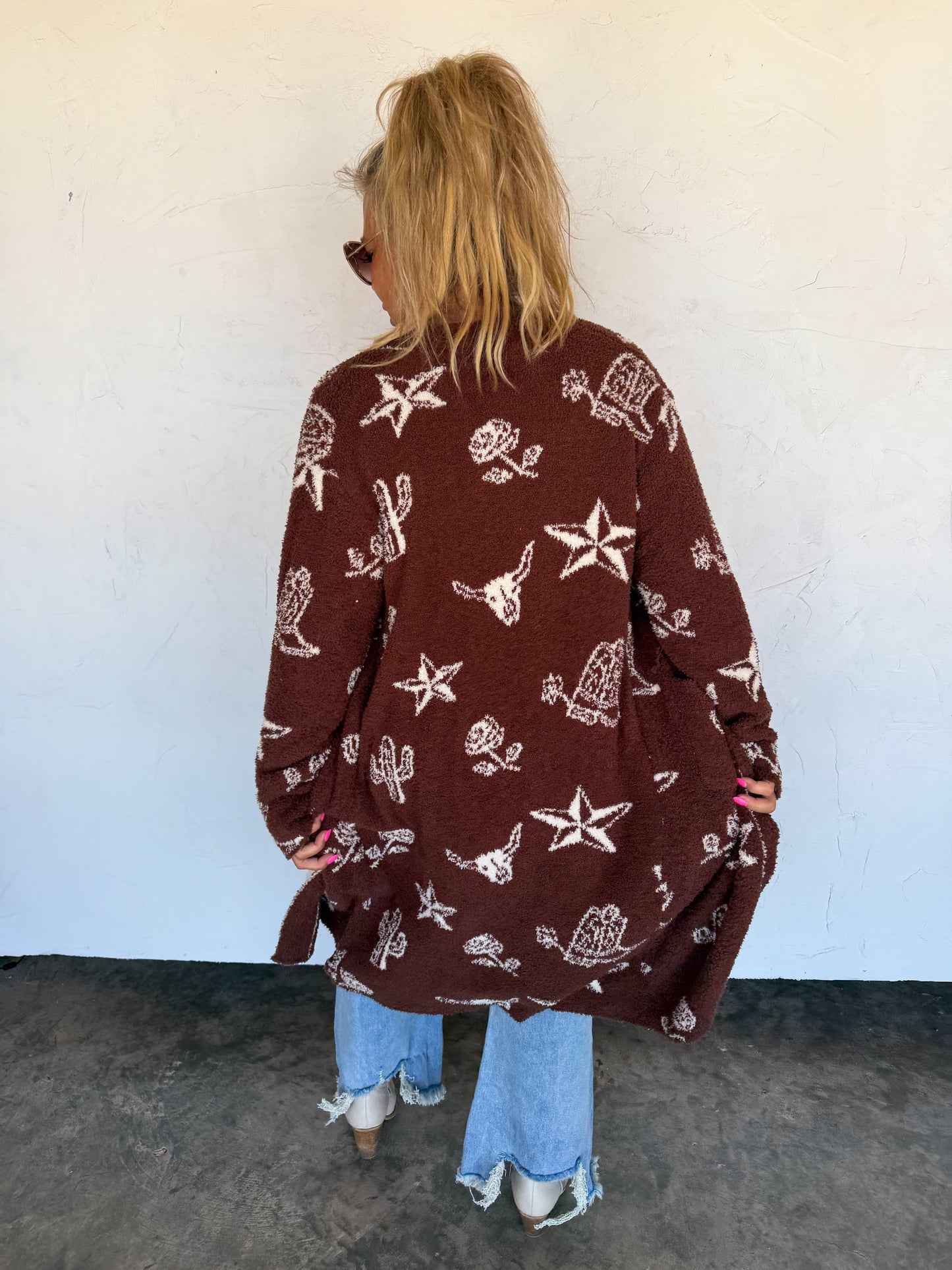 PREORDER- WESTERN CLOUD CARDIGAN