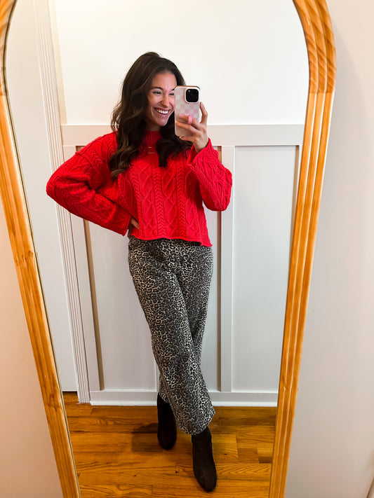 Ember Cable Knit Sweater