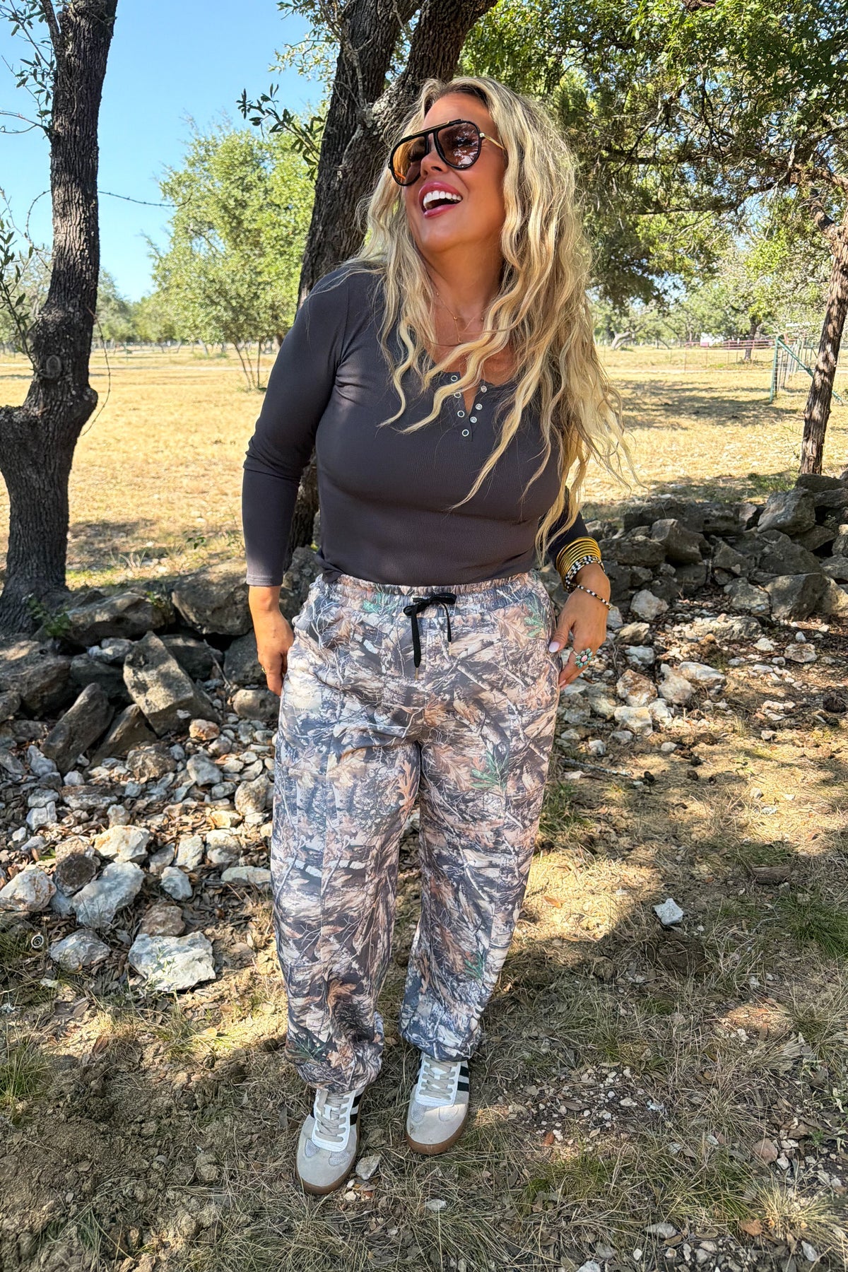 PREORDER- OUTSIDE GIRL CAMO JOGGER