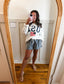 USA & The America Flag Oversized Sweatshirt