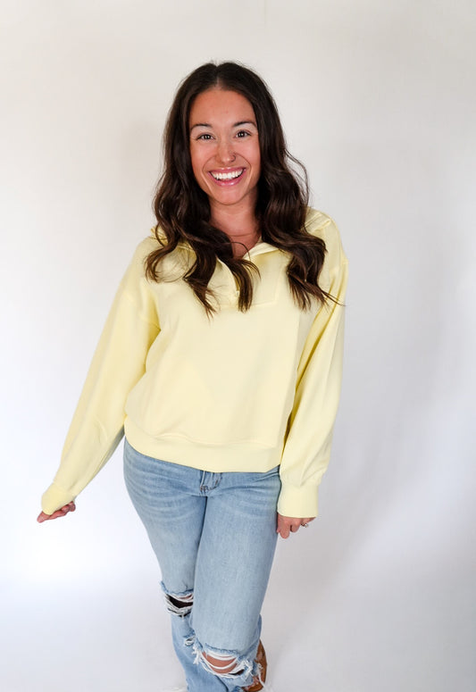 S-3X Laine Lemonilla Modal Scuba Quarter Zip