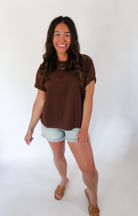 Brown Mali Tee