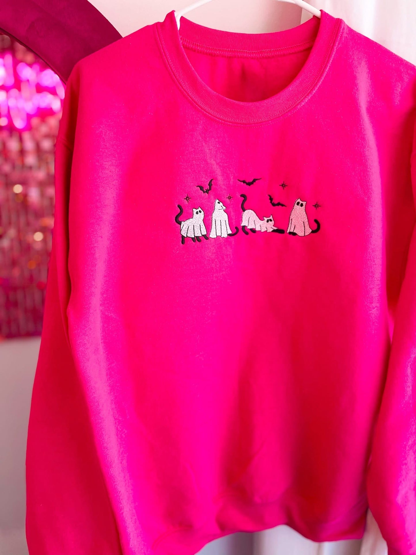 Ghost Cat Crewneck