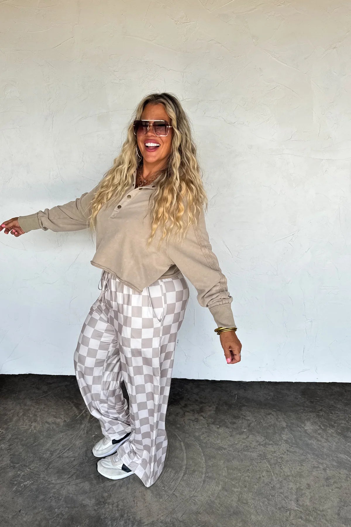 PREORDER- CHECKER POP PANTS