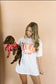 DOG MOM CLUB GRAPHIC TEE - WHITE