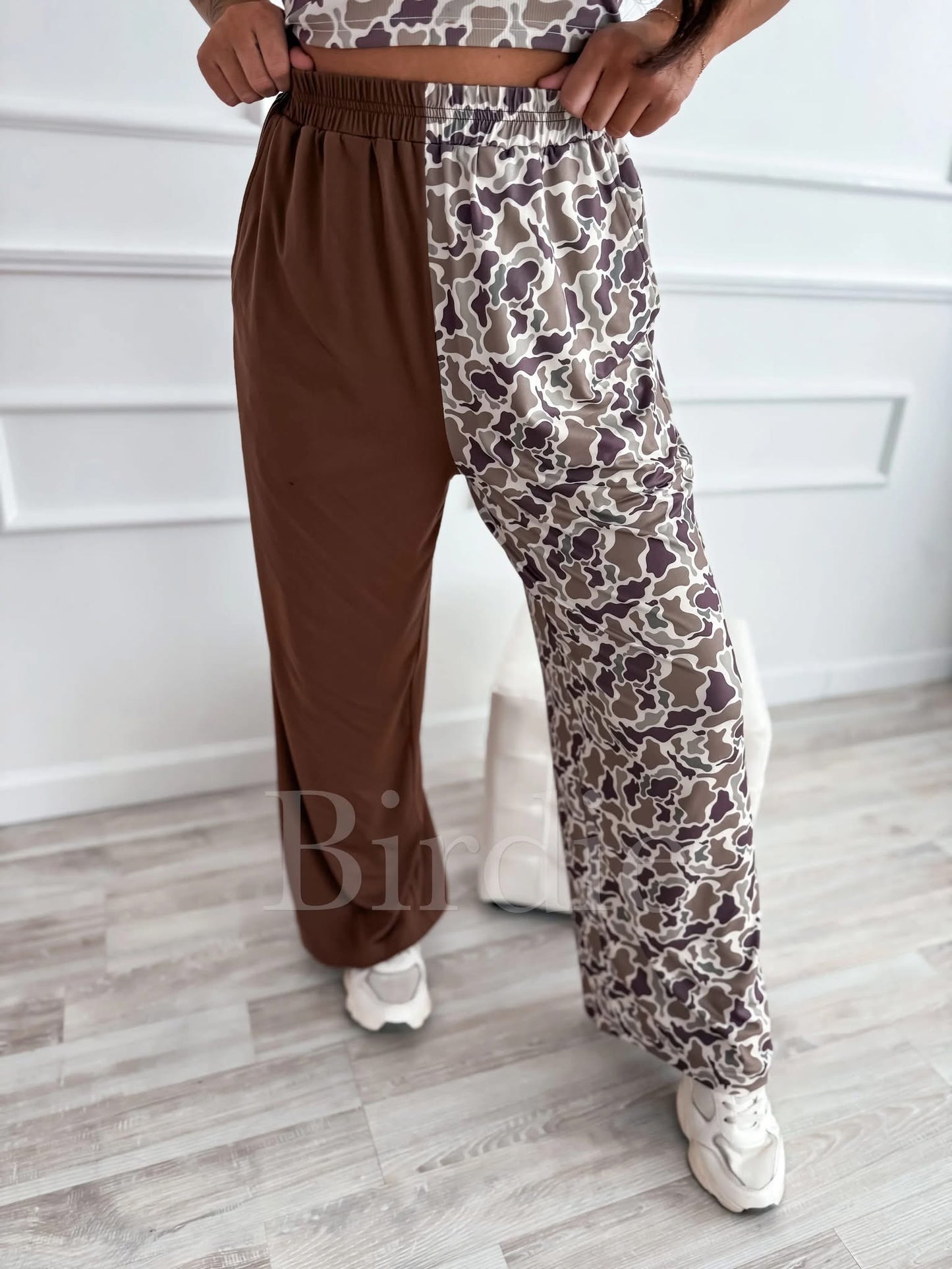 PRE-ORDER Split Sweet Lounge Pants in Duck Camo