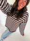 Meadow Striped Oversized Sweater