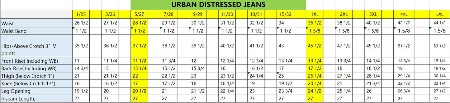 PREORDER- URBAN DISTRESSED CROP JEAN