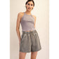 Strawberry Mineral Washed Terry Short