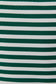 SURPRISE Green & White Stripe Tank Top