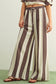 Halle Stripe Wide Leg Trouser